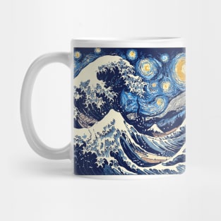 Starry Waves Mug